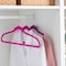 Simplify Slim Velvet Suit Hangers in Fuchsia, 25PK 23240-FUCHSIA - alternate 5